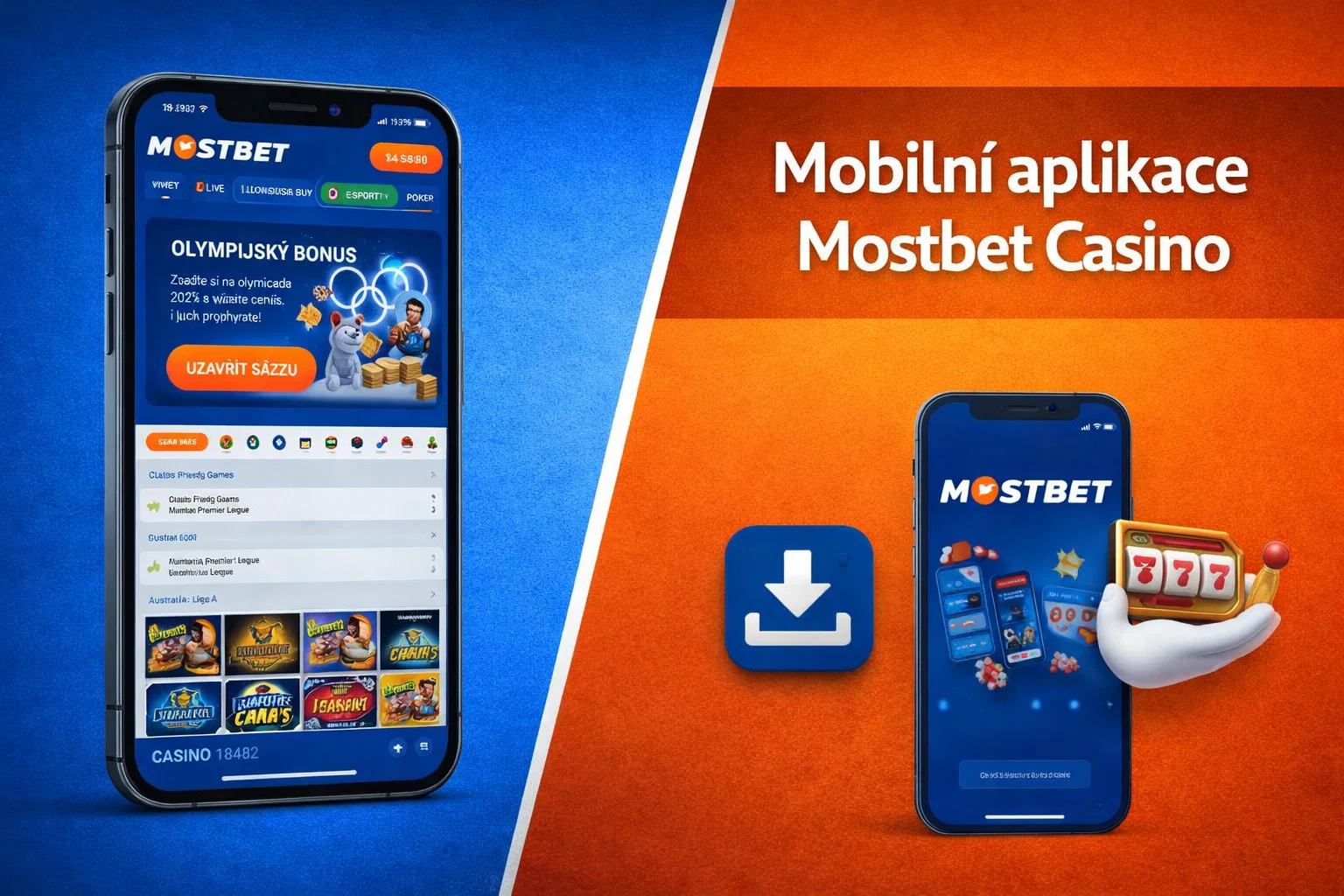 Mobilní aplikace Mostbet Casino
