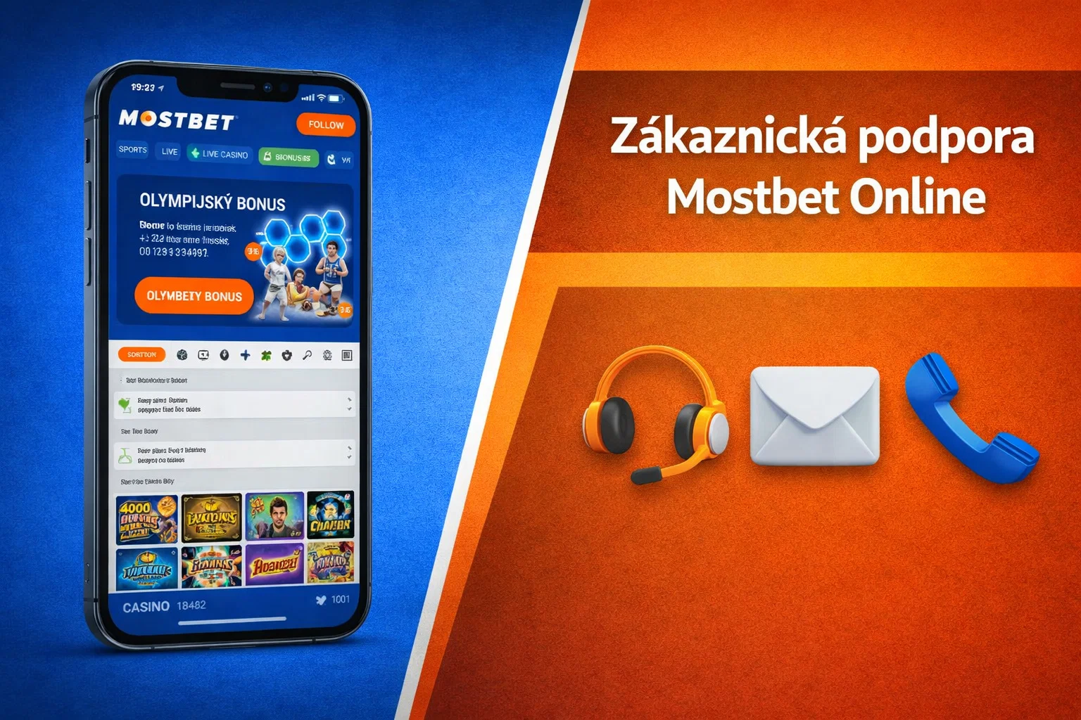 Zákaznická podpora Mostbet Online